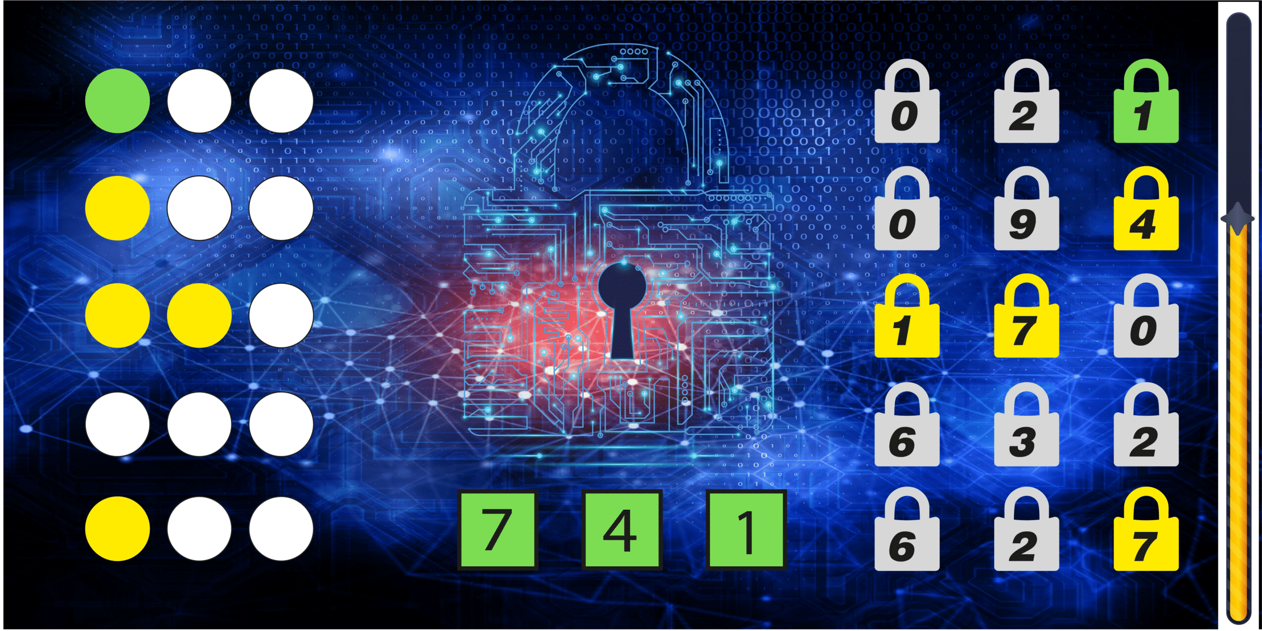 Logische Herausforderung: Nur brillante Köpfe finden den 3 -da -Code in weniger als 10 Sekunden!