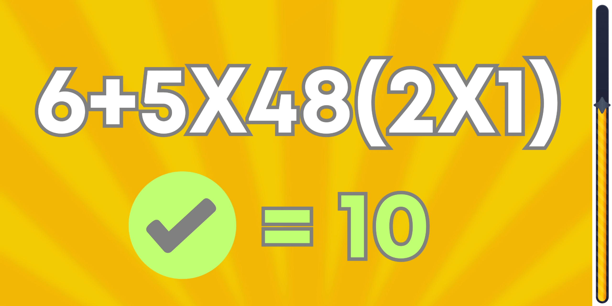 Mathematische Herausforderung: Testen Sie Ihr QI mit dieser Blitzgleichung, um in 6 Sekunden zu gelöst!